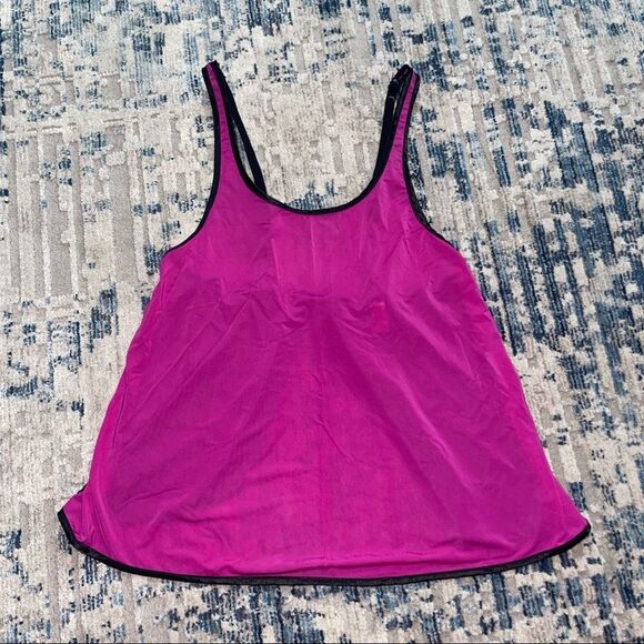🏷️ 5 for $25 - FREDERICKS Of Hollywood Back Leopard Lace Tank - Picture 1 of 5